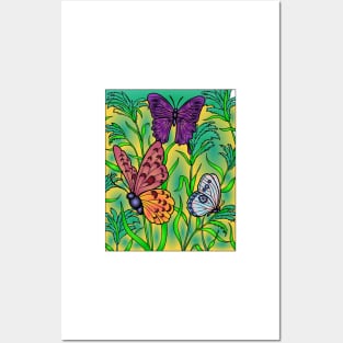 Butterflies 52 (Style:8) Posters and Art